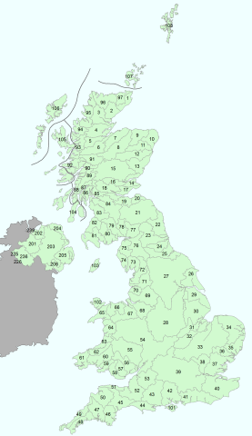 Hydrometric areas