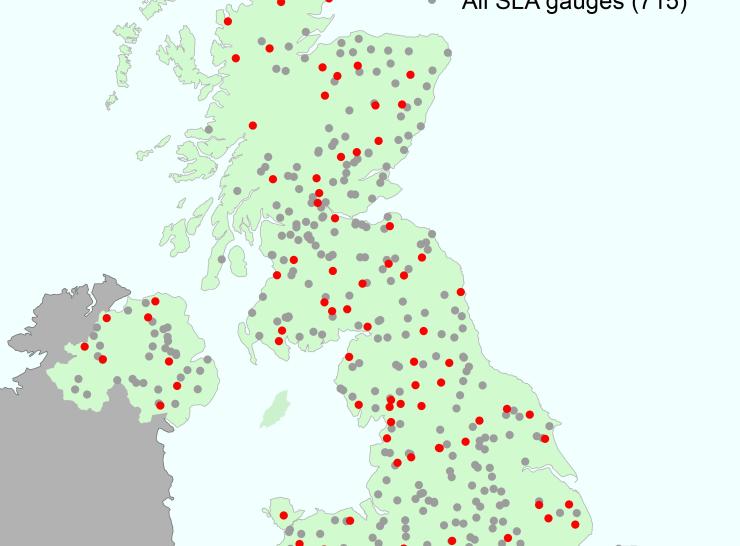 SLA Benchmark Map