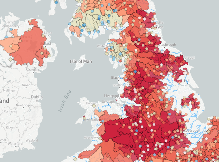 Thumbnail of UKWRP map of UK